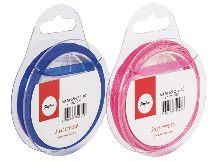 Juostelė Rayher Organza 7mm
