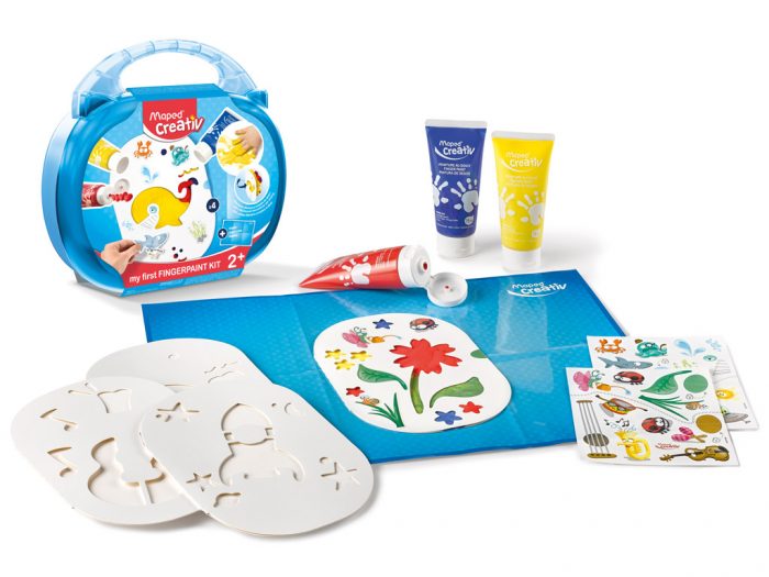 Fingerpaint kit Maped Creativ Early Age in plastic case - 1/3