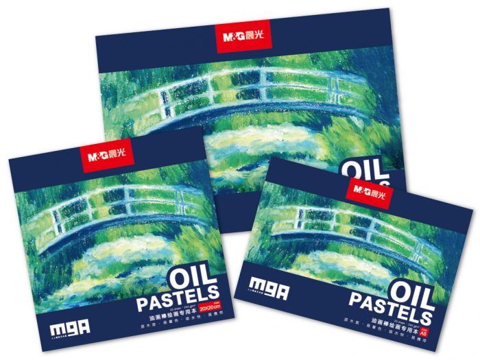 Oil pastel pad M&G Arts