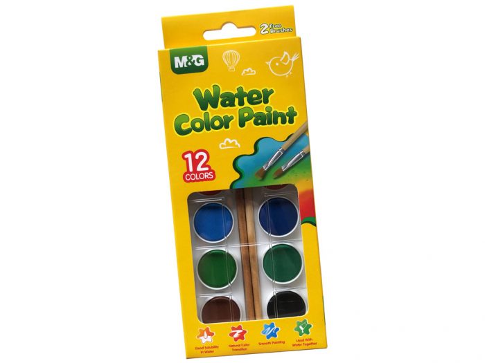 Akvareļkrāsu kubiņu komplekts M&G