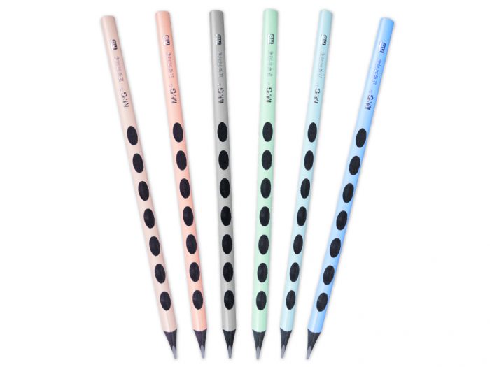 Graphite pencil M&G Non-slip Pastel Black