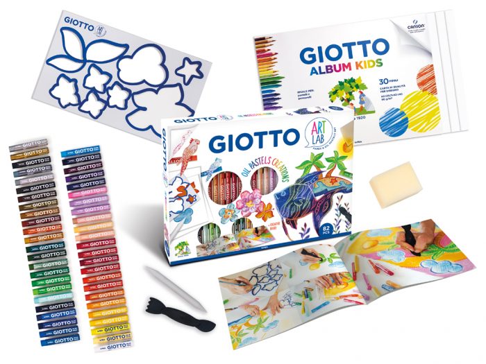 Meistravimo komplektas Giotto Art Lab Oil Pastels Creations