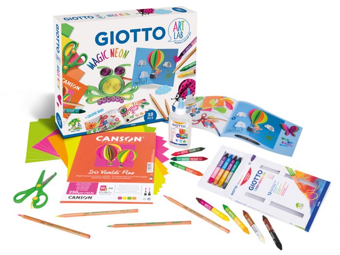 Crafting kit Giotto Art Lab Magic Neon