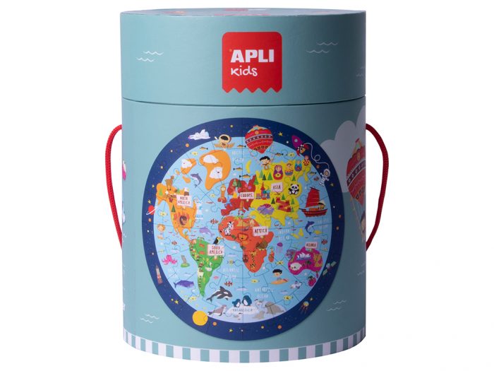 Puzle Apli Kids World Map - 1/2