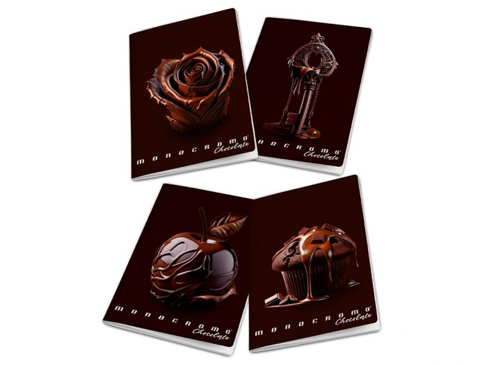 Exercise book Pigna Monocromo Chocolate