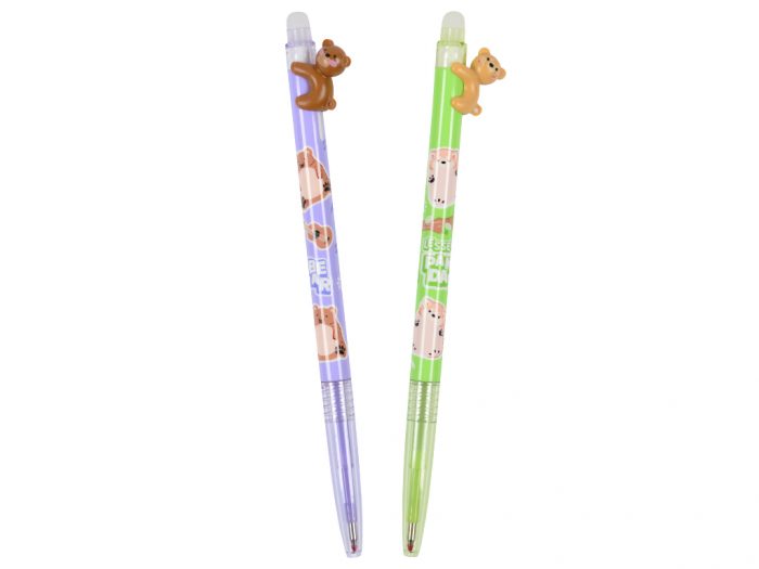 Gelinis rašiklis ištrinamas M&G Soft Animals
