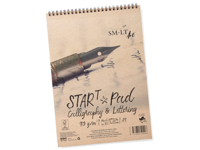Kaligrafijos bloknotas Smlt Art Start su atskaitos linijomis - 1/4