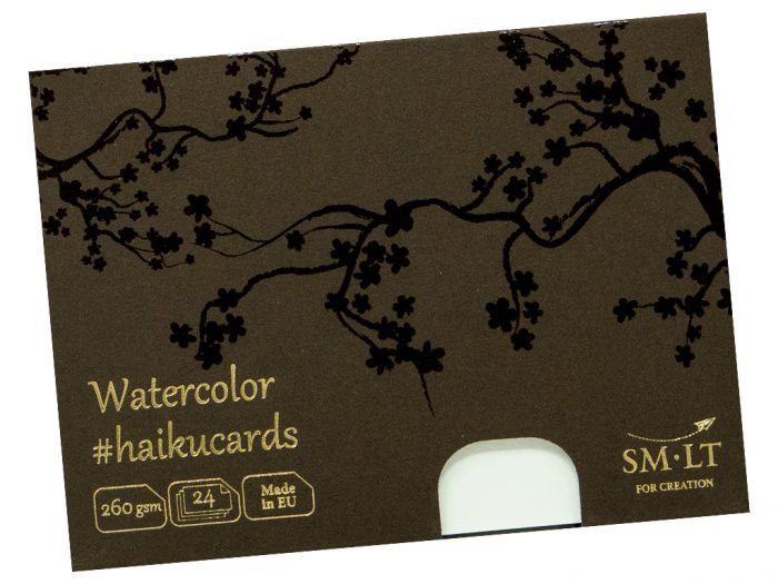 Atviruko ruošinys akvarelei Smlt Art balta - 1/4