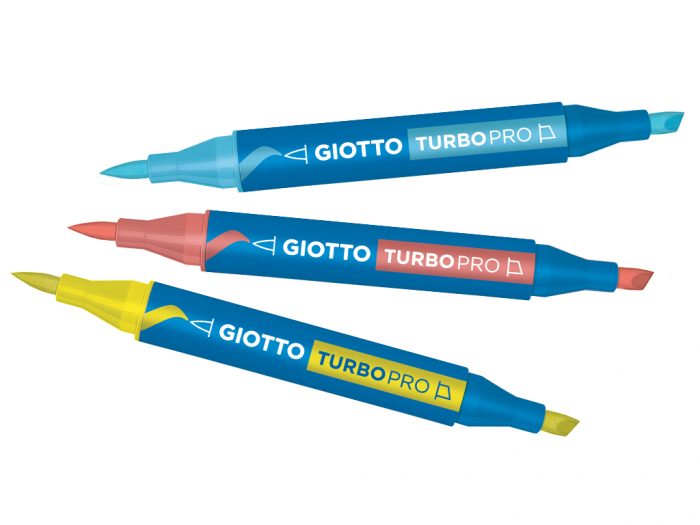 Markeris vandens pagrindu Giotto Turbo Pro - 1/3