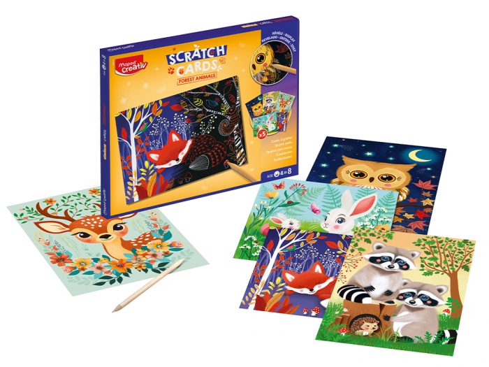 Kraapeplaat Maped Creativ forest animals - 1/2