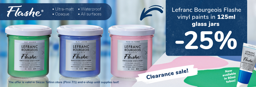 Flashe 125ml klaaspurgis lõpumüük