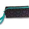 Pencil case Pigna square Monocromo Reflective Geometric - 2/3