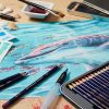 Akvarelinis pieštukas Derwent Inktense metalinė dėžutė - 4/6