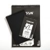 Piešimo bloknotas Canson XL Drawing juoda - 3/4