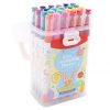 Marķieru komplekts M&G Kids divpusējs plastmasas kārba - 3/4